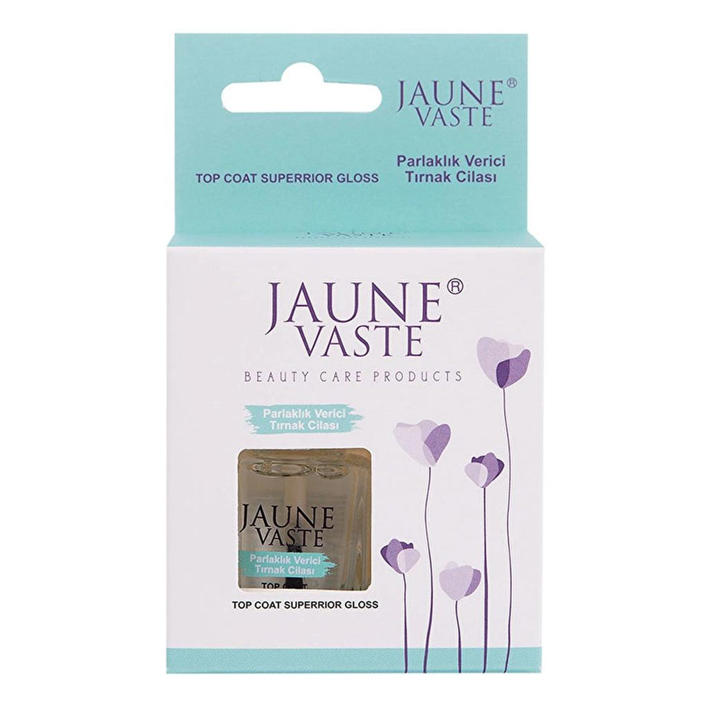 Jaune Vaste Top Coat Nail Polish for High Gloss Shine