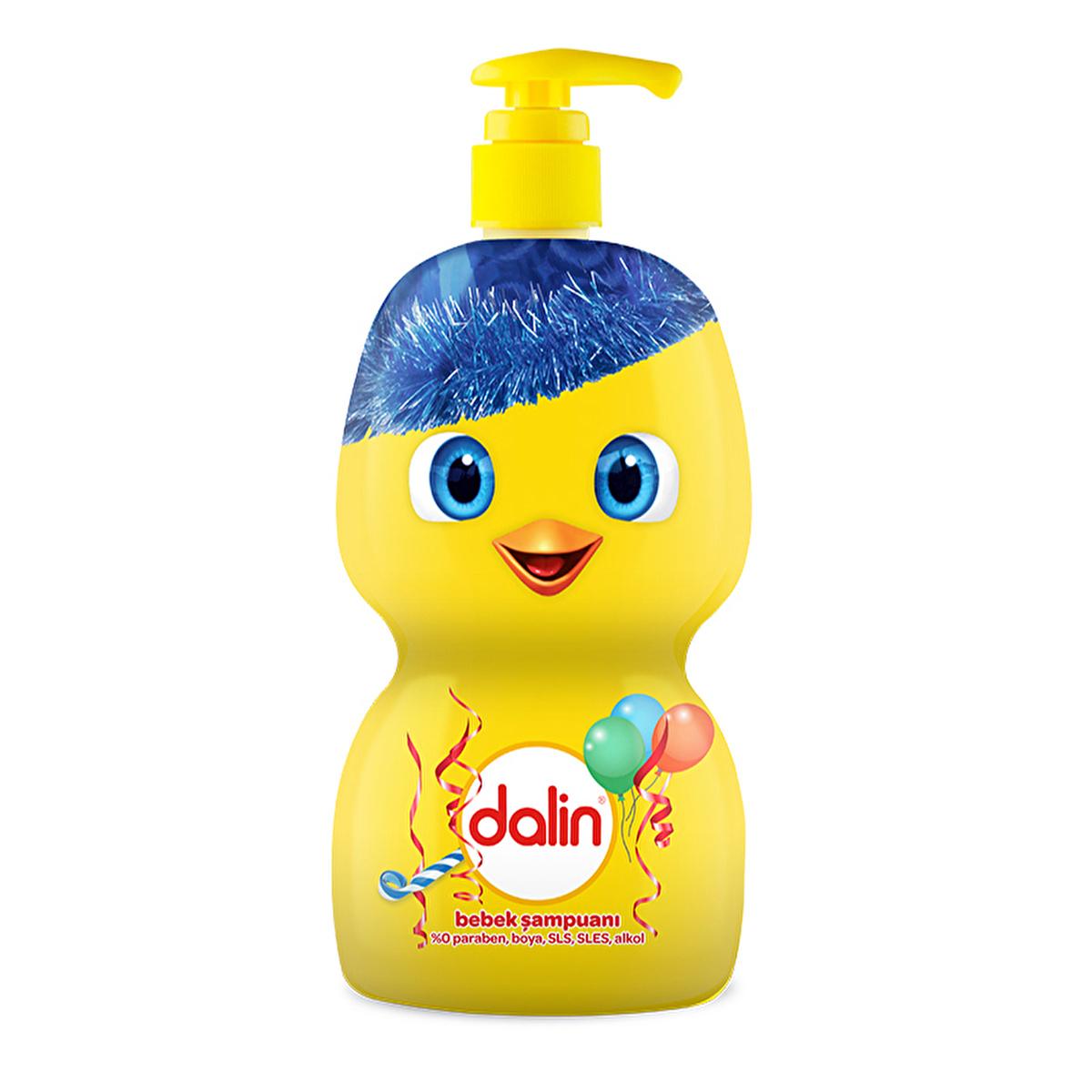 Dalin Gentle Baby Shampoo with Fun Designs - Hypoallergenic & Dermatologically Tested, 16.91 fl oz Dalin Baby Shampoo - Gentle & Fun baby shampoo, hypoallergenic baby care, gentle baby shampoo, dermatologically tested baby products, fun baby bath products, baby bath time, sensitive skin care, pH balanced baby products, water conservation, baby care essentials