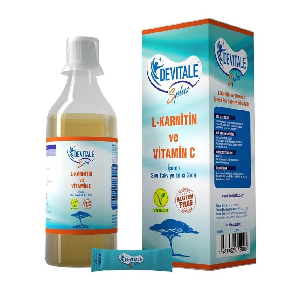 Devitale Vitamin C, L-Carnitine & Acacia Gum Dietary Supplement Drink - 500ml Liquid for Immune Support & Energy Boost Devitale Vitamin C Supplement Drink - 500ml Vitamin C supplement, L-Carnitine dietary supplement, Acacia Gum health product, Immune system support drink, Dietary supplement liquid, Health and wellness, Fitness supplements, Immune boost, Energy enhancement