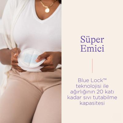 Lansinoh Breast Pads - 36 Count, Discreet & Comfortable Nursing Pads for Breastfeeding Mothers Lansinoh Blue Lock Breast Pads - Comfortable & Discreet breast pad, nursing pad, breastfeeding accessory, Lansinoh Blue Lock, discreet breast milk absorption, new mom essentials, breastfeeding support, comfortable nursing, leak proof, hygiene, convenience, maternity, parenting, baby care
