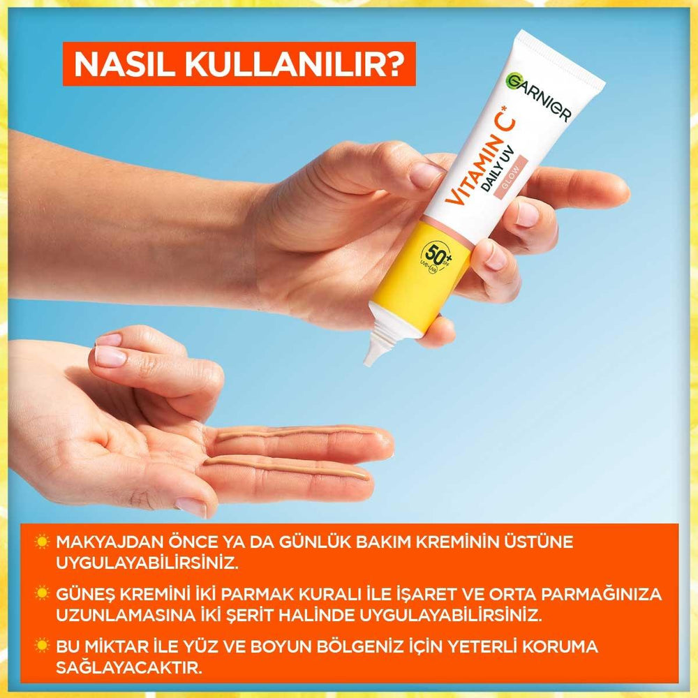 Garnier Daily Face Moisturizer with SPF50+ - Brightening Vitamin C Face Cream for Sensitive Skin - view 6