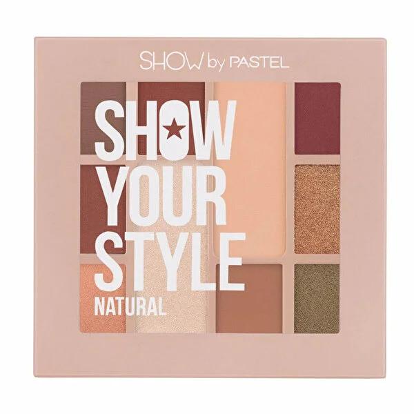 Pastel Show Your Style Eyeshadow Set - Natural No:464, 10 Shade Palette - Blendable, Pigmented, Long-Lasting Neutral Colors for Everyday Makeup - image 3