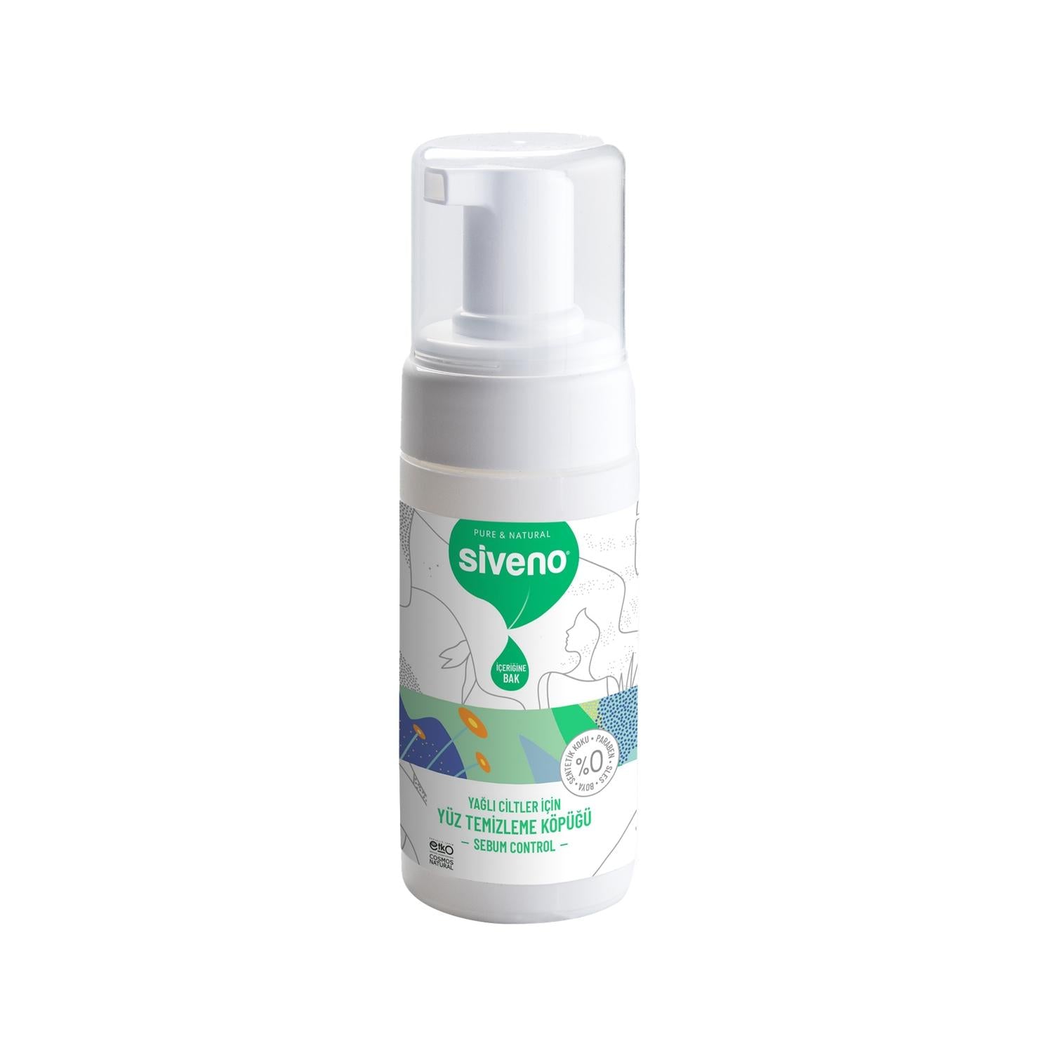 Siveno Natural Face Cleansing Foam 100ml - Gentle & Organic Face Wash for Sensitive Skin Siveno Natural Face Cleansing Foam - Gentle & Organic Natural face cleanser, Organic face wash, Chemical-free facial cleanser, Gentle face cleansing foam, Siveno face cleanser, Natural skincare, Sensitive skin products, Organic beauty products, Facial cleansing, Skincare routine, Natural ingredients, Chemical-free skincare