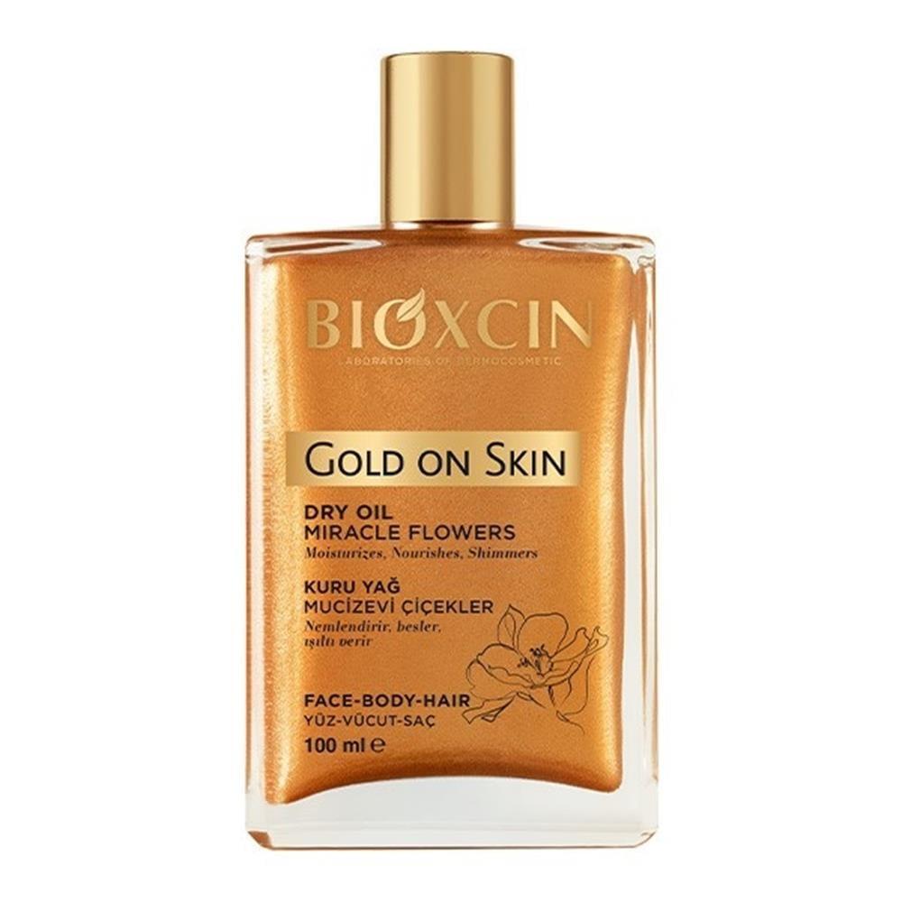 bioxcin gold on skin dry oil, bottle of moisturizing dry oil, bioxcin dry oil application Bioxcin Gold On Skin Dry Oil - Moisturizing Body Oil | 100 ml Bioxcin Gold Dry Oil - Moisturizing Body Oil | 100 ml bioxcin, dry-oil, moisturizing-oil, skin-care, natural-skincare, hydration, beauty, aromatherapy, hair-care, ai-generated