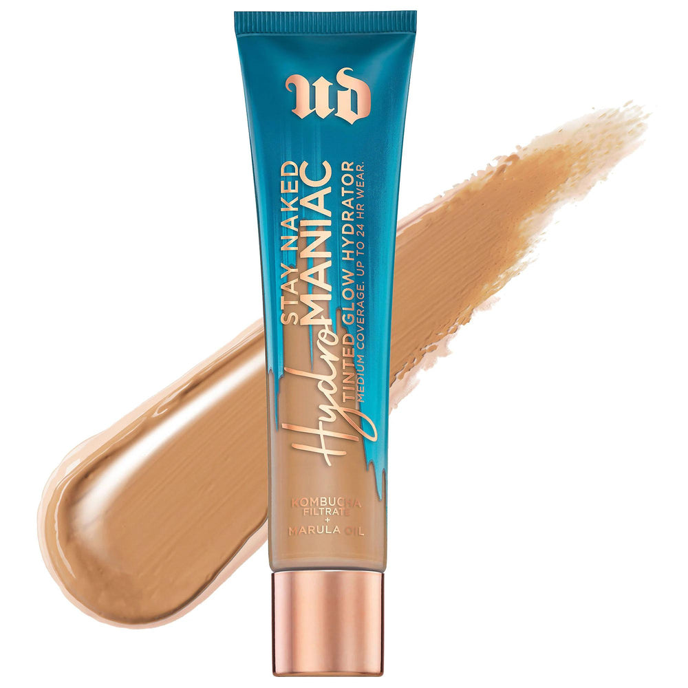 Hydromaniac Glowy Tinted Hydrator Foundation - Vegan, Non-Comedogenic, Dewy Finish, 24hr Hydration Hydromaniac Glowy Tinted Hydrator Foundation - Vegan & Cruelty-Free vegan foundation, non-comedogenic foundation, dewy foundation, hydrating foundation, cruelty-free makeup, vegan beauty products, liquid foundation, medium coverage foundation, natural finish makeup, 24-hour hydration, Kombucha Filtrate, Marula Oil, sensitive skin friendly, everyday makeup, natural glow, radiant complexion