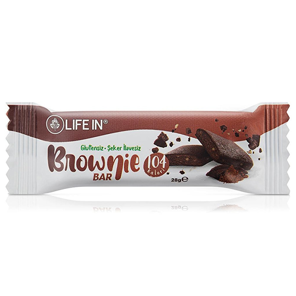 Life In Brownie Bar Delicious Chocolate Cocoa Snack 28g