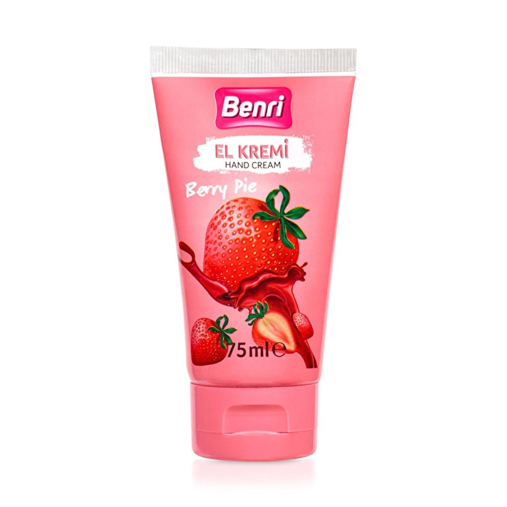 Benri Berry Pie Hydrating Hand Cream for Soft Skin 75 ml