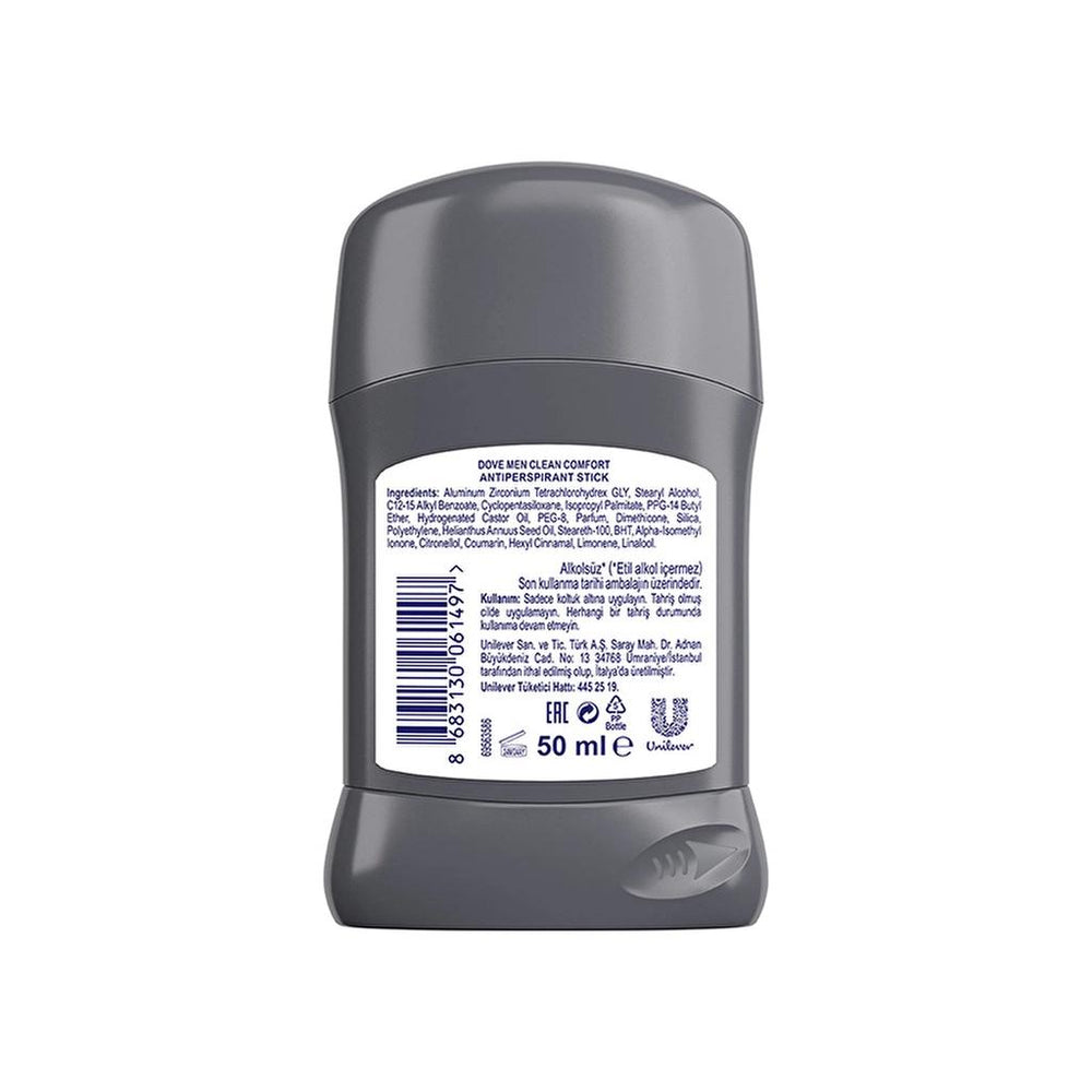Dove Men Clean Comfort Advanced Care Stick Deodorant 50 ml