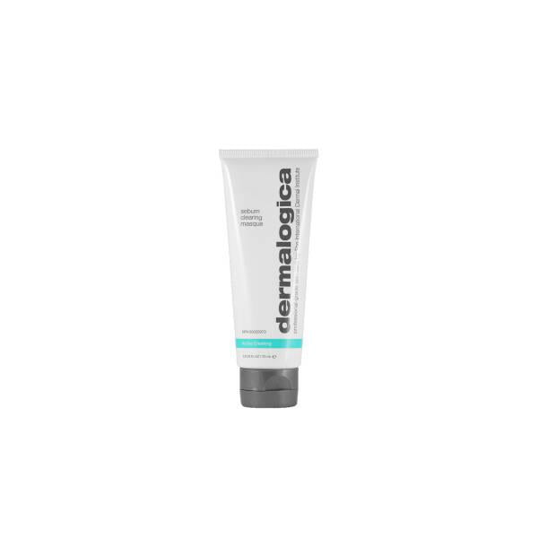 Dermalogica Sebum Clearing Masque 75ml - Clay Face Mask for Oily Skin with Salicylic Acid Dermalogica Sebum Clearing Masque - Clay Face Mask for Oily Skin Dermalogica Sebum Clearing Masque, Clay face mask for oily skin, Salicylic Acid skincare, Natural ingredients face mask, Acne treatment face mask, Skincare for oily skin, Face mask for acne, Dermalogica products, Sebum control face mask, Soothing face mask, Clay-based face mask