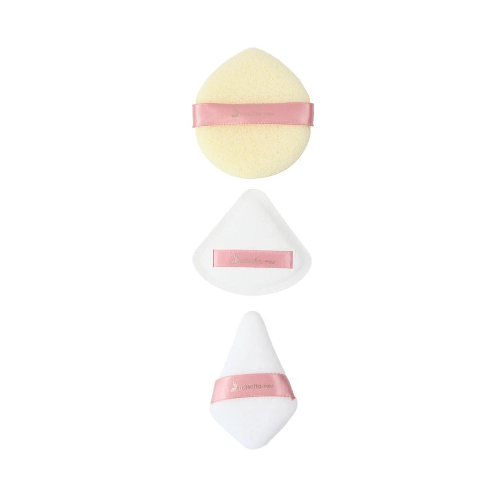 Nascita 3-Piece Makeup Powder Puff Set (Set 2)