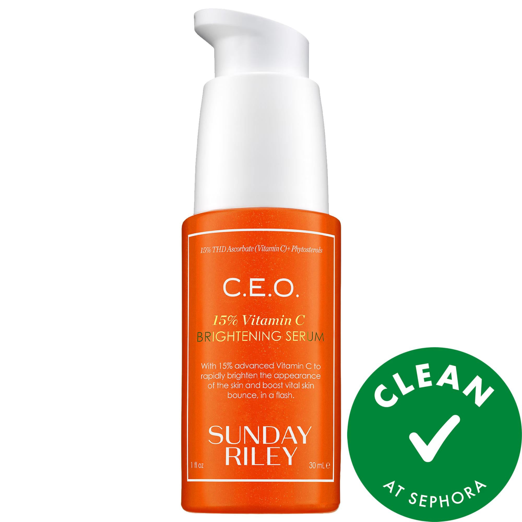 Dr. Dennis Gross Skincare C.E.O. 15% Vitamin C Brightening Serum - Anti-Aging, Dark Spot Correction, Clean Beauty C.E.O. 15% Vitamin C Serum - Brightens &amp; Anti-Ages Vitamin C Serum, Brightening Serum, Anti-Aging Skincare, Dark Spot Correction, Clean Beauty Products, Cruelty-Free Skincare, Gluten-Free, Sensitive Skin Friendly, Skincare, Face Serums, Treatments, Dr. Dennis Gross Skincare