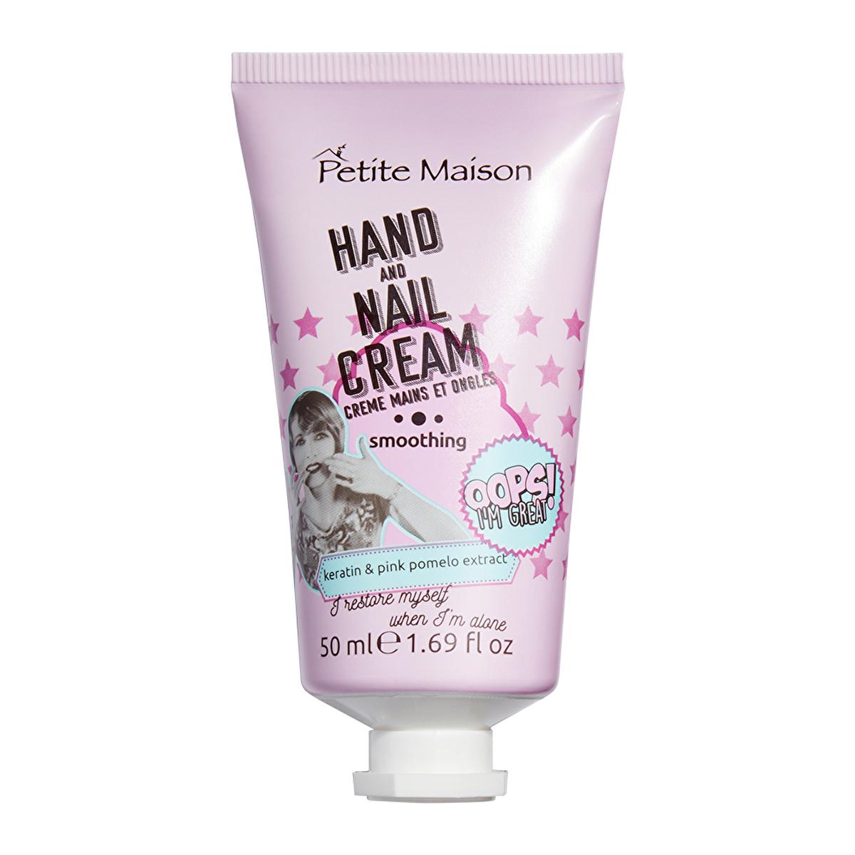 petite maison smoothing hand cream 50ml, smoothing hand cream texture, hand cream for dry skin Petite Maison Smoothing Hand Cream 50ml - Moisturizing, Lightweight & Non-Greasy for Dry Skin | Ideal for Caregivers Petite Maison Smoothing Hand Cream 50ml - Hydrating Formula hand-cream, moisturizer, petite-maison, smoothing-cream, dry-skin-relief, keratin-infused, pink-grapefruit, non-greasy, daily-use, ai-generated