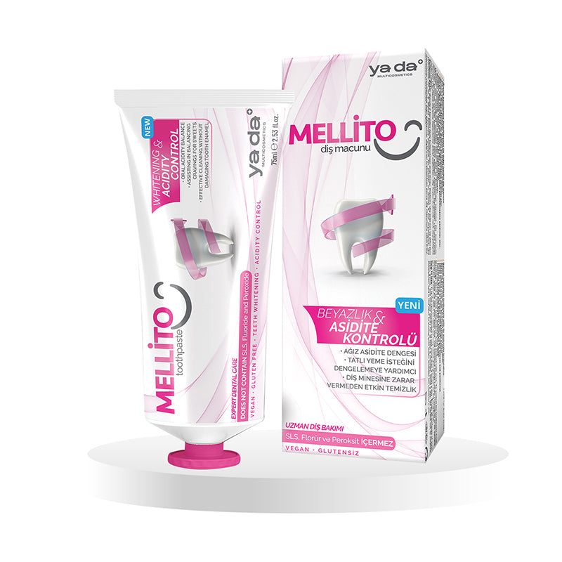 Ya Da Multicosmetics Mellito Toothpaste with Calcium Carbonate 75 ml