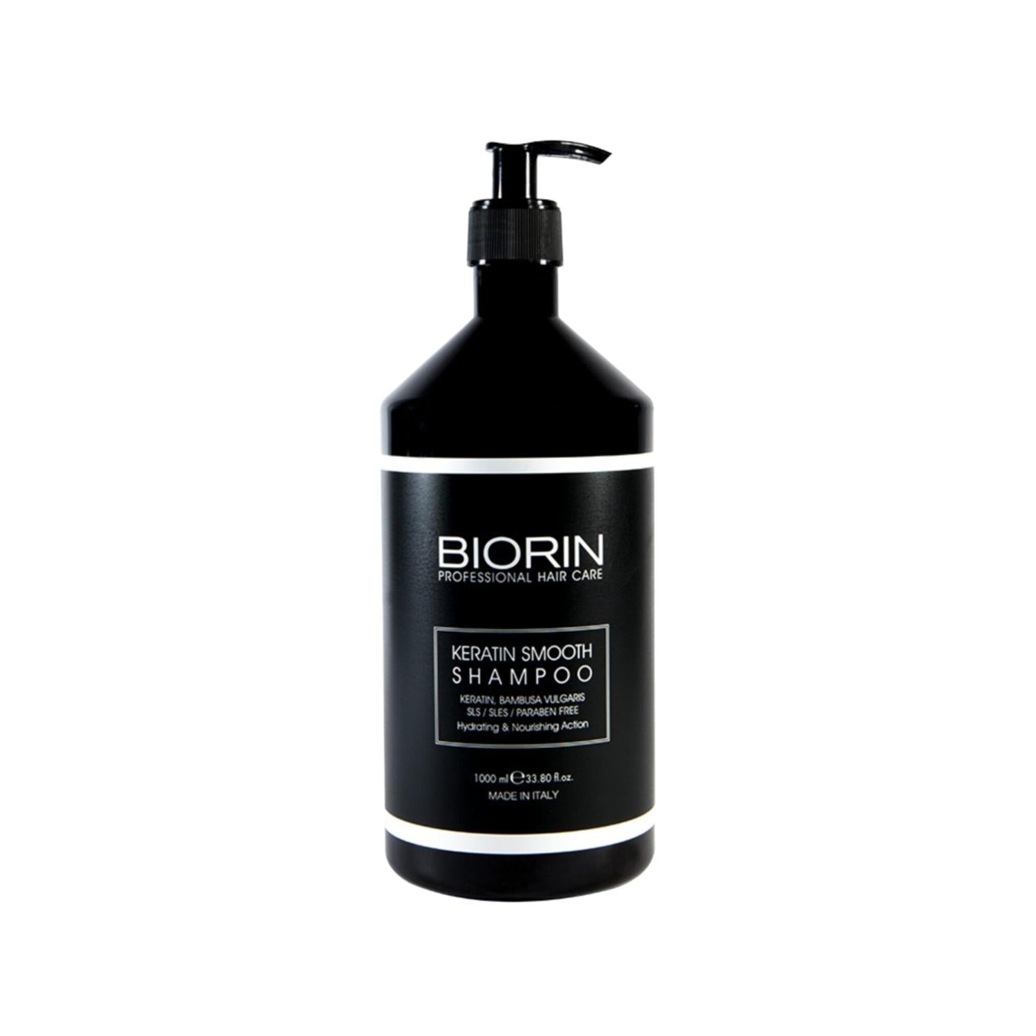 Biorin Keratin Shampoo for Smooth &amp; Strong Hair 1000 ml