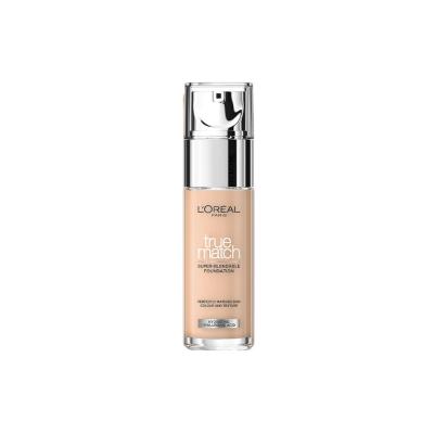 Loreal Paris True Match Foundation: Natural, Healthy Skin Tone with Hyaluronic Acid & Vitamin E - Lightweight, Long-Lasting Coverage Loreal True Match Foundation: Natural Look & Hydration Loreal True Match Foundation, Neutral Undertone Foundation, Hyaluronic Acid Foundation, Vitamin E Foundation, Lightweight Foundation, Foundation for all skin types, Natural finish foundation, Long lasting foundation, foundation, liquid foundation, makeup, face makeup, hydrating foundation, moisturizing foundation, even ski