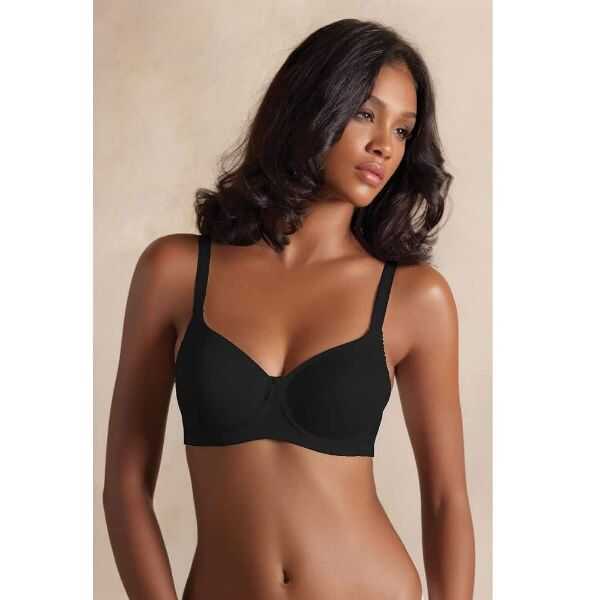 Yeni Inci 1950 Support Bra in Classic Black