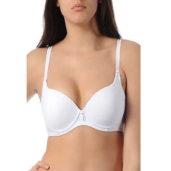Yeni Inci 6559 White Classic Bra for Daily Comfort