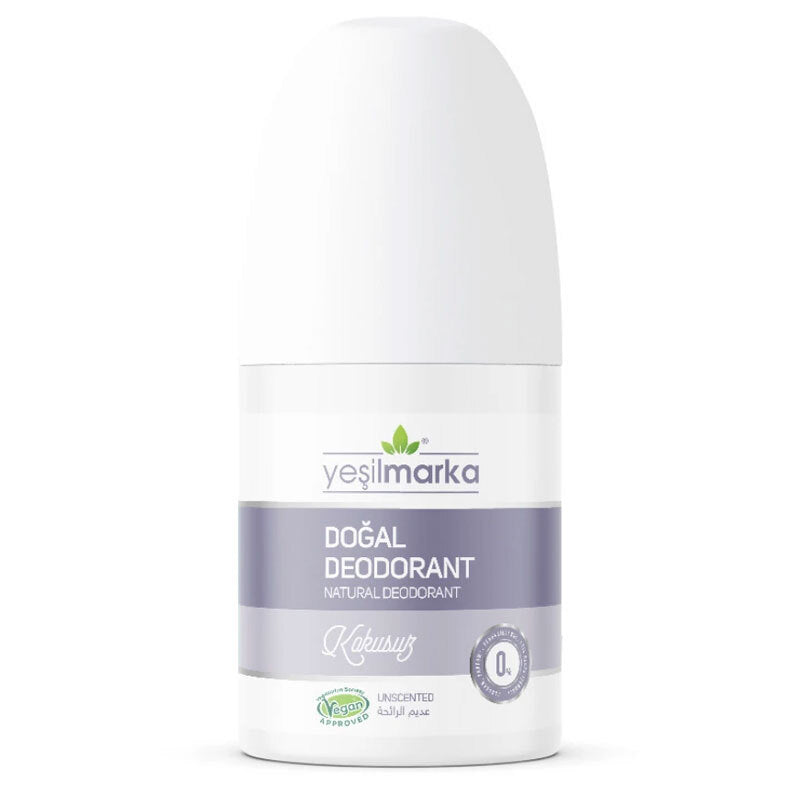 Yesilmarka Natural Unscented Deodorant Roll-On 50 ml