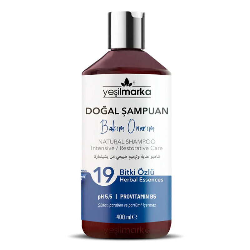 Yesilmarka Natural Care Shampoo with Argan &amp; Rosemary 400 ml