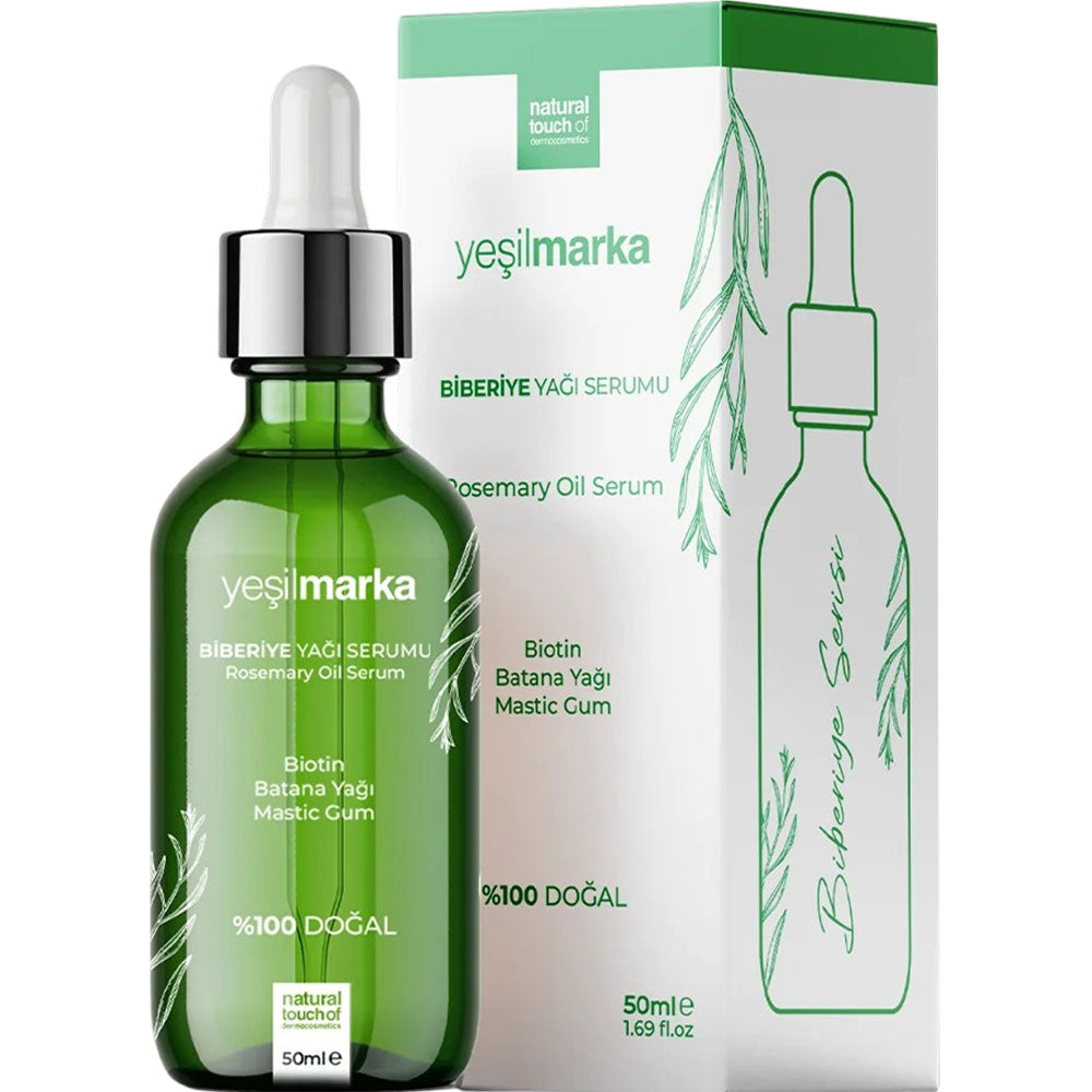 Yesilmarka Natural Rosemary Oil Serum for Hair and Scalp 50 ml