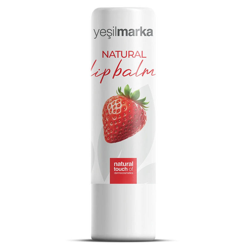Yesilmarka Strawberry Natural Lip Balm for Dry Lips 4.15g