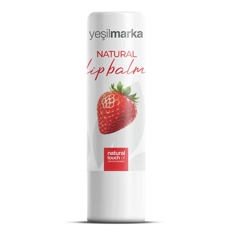 Yesilmarka Strawberry Natural Lip Balm for Dry Lips