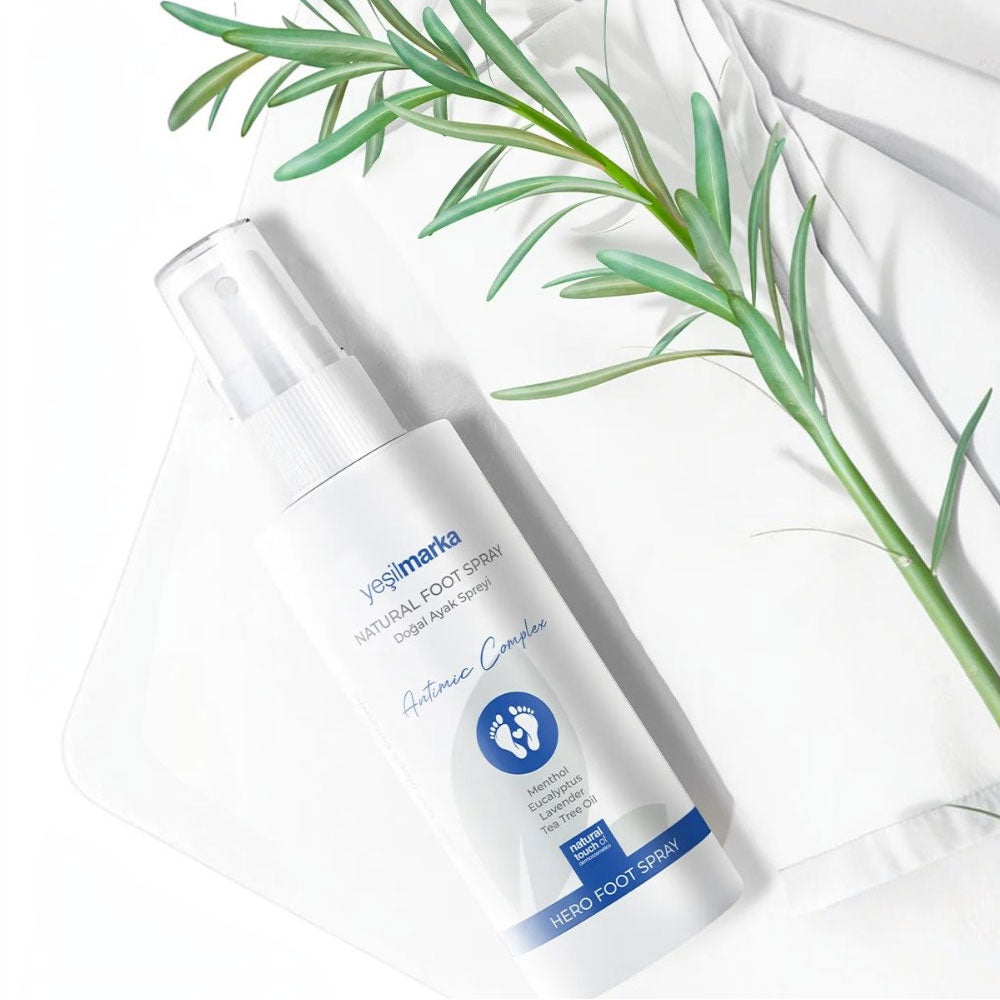 Yesilmarka Natural Hero Foot Spray Refreshing Deodorizer 100 ml