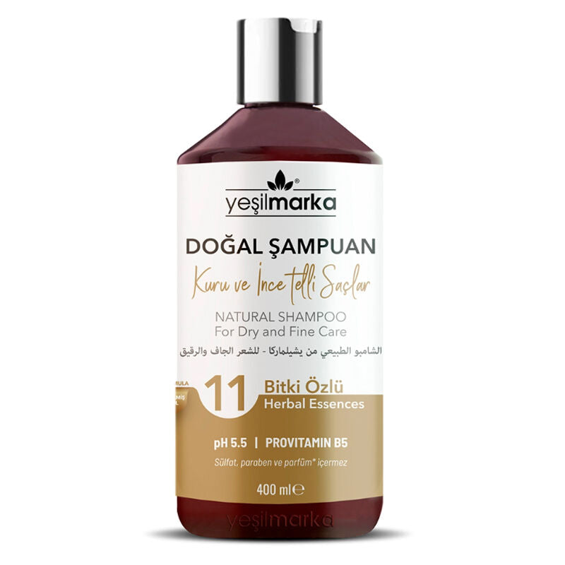 Yesilmarka Natural Volumizing Shampoo for Dry &amp; Fine Hair 400 ml