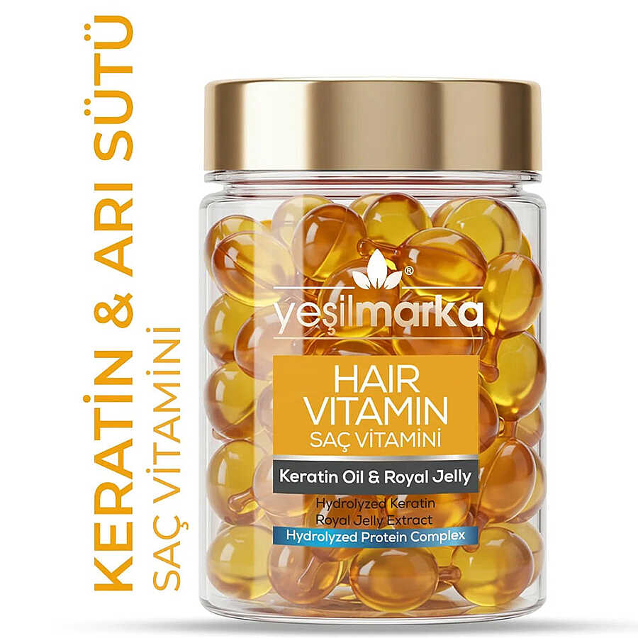 Yesilmarka Hair Vitamin Keratin Oil for Shine 15 ml