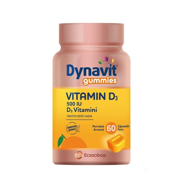 Dynavit Vitamin D3 Gummies for Immune Support 60 Count