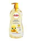 dalin baby shampoo classic 700ml bottle, dalin baby shampoo application on baby hair Dalin Baby Shampoo - Classic | 700 ml Dalin Baby Shampoo - Classic 700 ml baby-shampoo, dalin, hygiene, gentle-care, baby-products, parenting, no-tears, hypoallergenic, dermatologically-tested, ai-generated