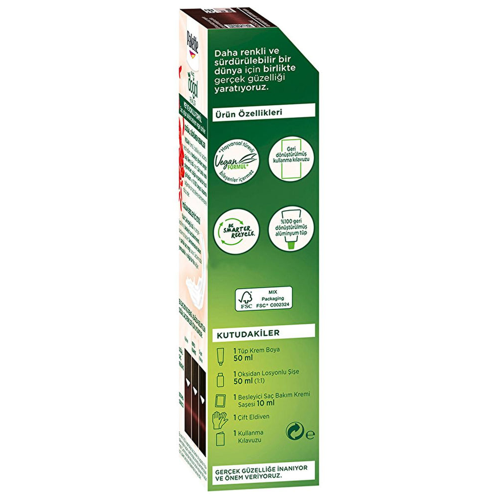 Palette Natural Hair Dye - Red Chocolate (3-68) - Long-Lasting Color with Natural Ingredients - view 8