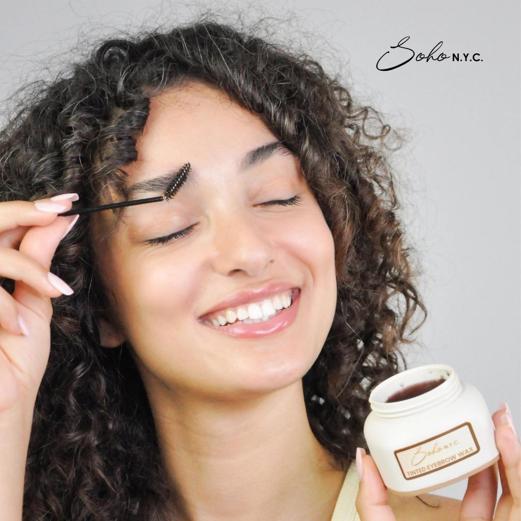 Soho N.Y.C. Brown Eyebrow Styling &amp; Volumizing Wax 50 ml