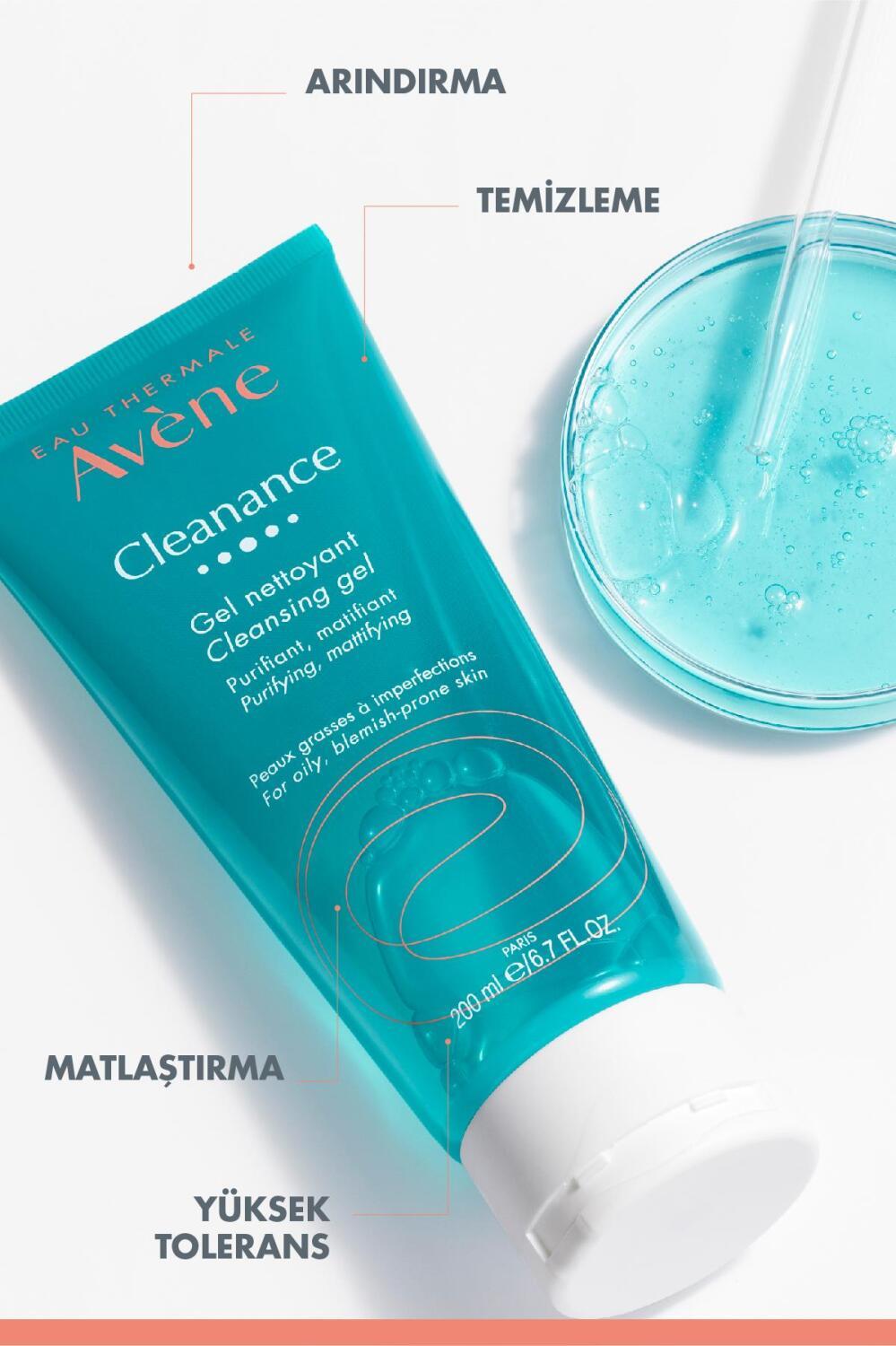 avene cleanance mattifying cleansing gel bottle, gel for oily acne-prone skin, avene thermal spring water ingredients Avène Cleanance Mattifying Cleansing Gel - For Oily & Acne-Prone Skin | 200ml Avène Cleanance Mattifying Cleansing Gel 200ml avene, cleanance, mattifying-cleansing-gel, oily-skin, acne-prone, skincare, cleanser, deep-cleaning, ai-generated, thermalspringwater