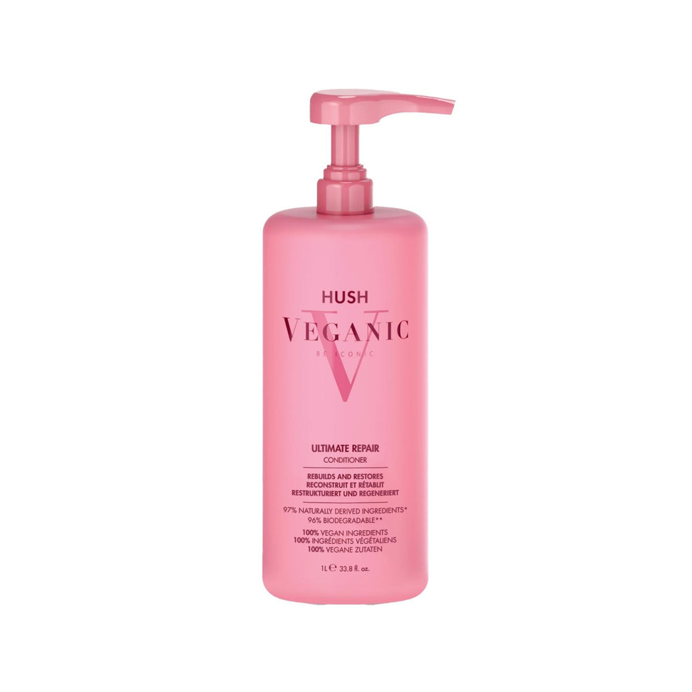 Hush Veganic Ultimate Repair Conditioner for Damaged Hair 1000 ml