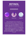 Dermal Retinol Peptide Lifting Pads for Firming Skin 12 Count