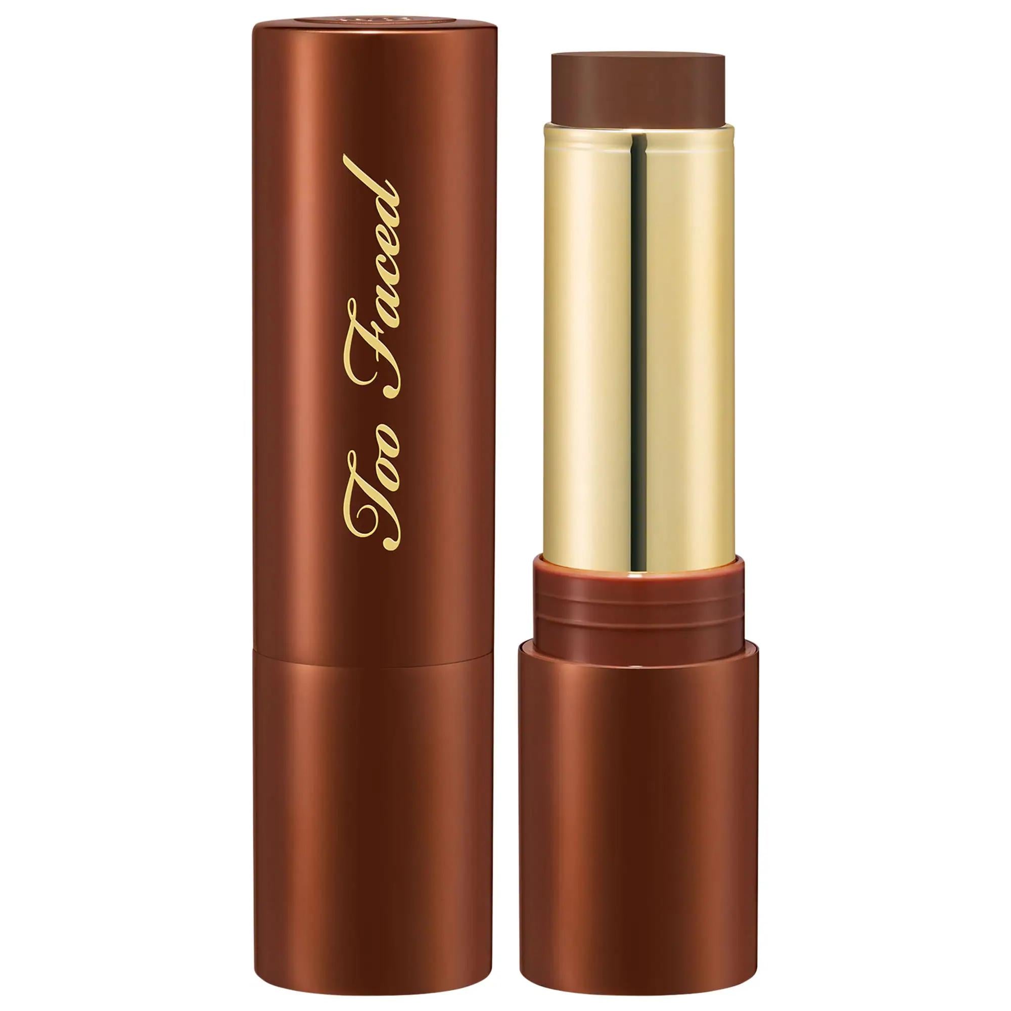 Chocolate Soleil Creamy Bronzing & Sculpting Stick - Natural-Looking Warmth, Blendable & Cruelty-Free Chocolate Soleil Bronzer Stick - Natural Glow, Cruelty-Free bronzer stick, sculpting stick, natural-looking warmth, cruelty-free cosmetics, paraben-free makeup, gluten-free beauty products, blendable bronzer, Vitamin E skincare, Squalane skincare, makeup, cheek makeup, bronzer, cosmetics, skincare, beauty products, natural makeup, easy application, blendable cosmetics, sensitive skin, ethical consumer, warm