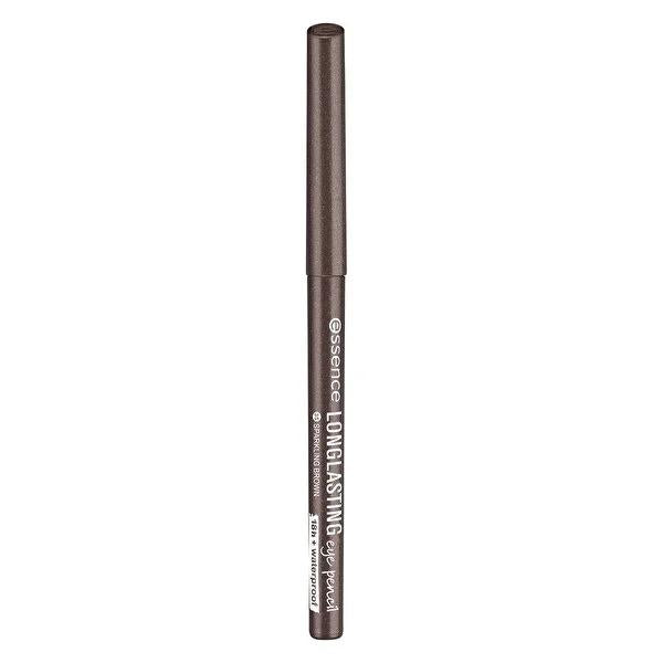 Essence Long Lasting Sparkling Brown Eyeliner: Intense Color, Easy Application, Retractable - No Sharpening Needed! Essence Eyeliner: Long Lasting, Sparkling Brown - Define Your Eyes! eyeliner, long lasting eyeliner, sparkling brown eyeliner, retractable eyeliner, essence eyeliner, long wear eyeliner, brown eye liner, easy to apply eyeliner, eye makeup, cosmetic, long-lasting makeup, makeup, eye liner, brown eyeliner, sparkling eyeliner, retractable pencil, no sharpen eyeliner, eye definition, gifts for her