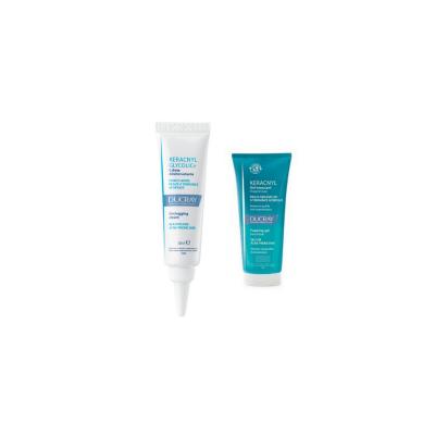 ducray keracnyl glycolic cream 30ml, ducray keracnyl foaming gel 40ml Ducray Keracnyl Glycolic+ Cream - Oily Skin Care Set | 30ml & 40ml Ducray Keracnyl Glycolic+ Cream & Foaming Gel Set ducray, skincare, oily-skin, acne-treatment, foaming-gel, glycolic-cream, teenagers, adults, ai-generated, skin-care-set