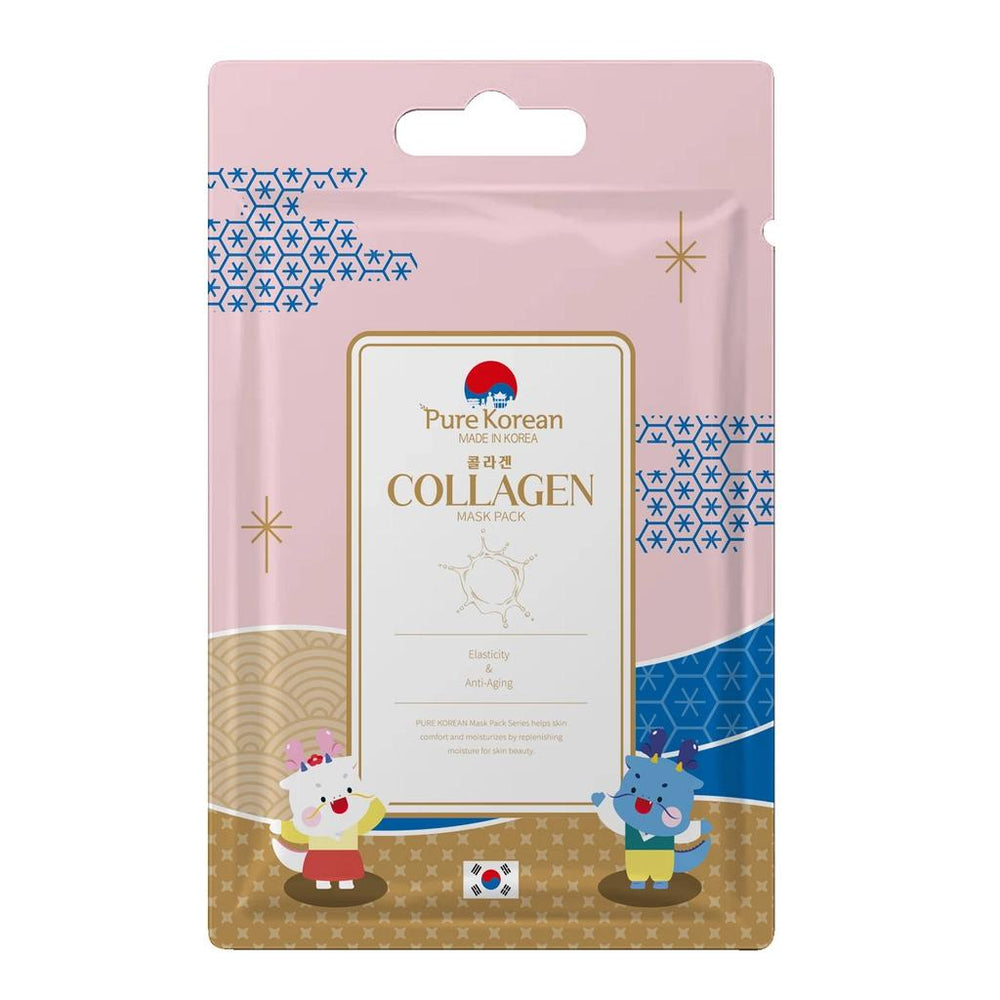 Pure Korean 5-Pack Face Mask Set for Youthful Glow