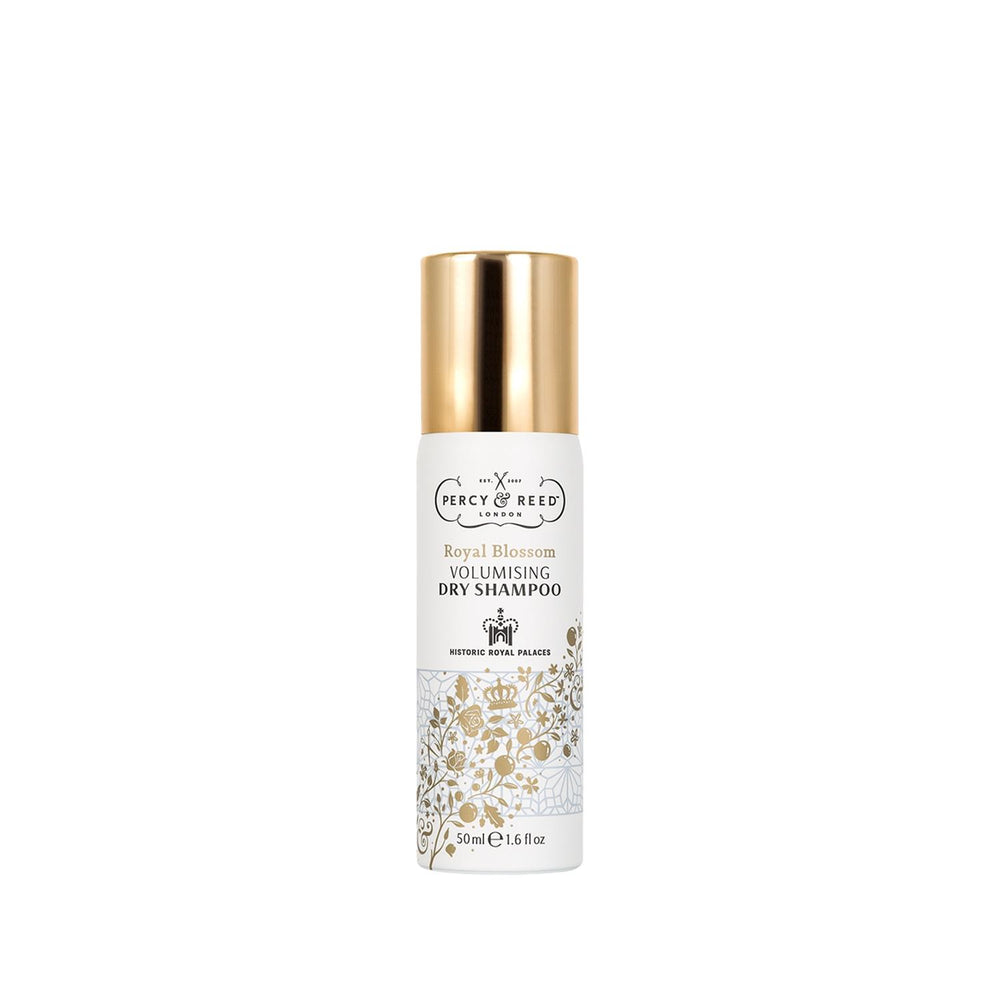 Percy & Reed Royal Blossom Volumizing Dry Shampoo: Travel Size Hair Volumizer & Oil Absorber - Fresh Fragrance & Instant Refresh Percy & Reed Dry Shampoo: Volumize & Refresh Hair On-The-Go dry shampoo, volumizing dry shampoo, travel size dry shampoo, hair volumizer, Royal Blossom dry shampoo, oil absorbing dry shampoo, fragranced dry shampoo, Percy and Reed dry shampoo, hair refresh, hair care, hair volume, blossom scent, travel size, on-the-go, quick hair fix, women's hair care, beauty, cosmetic, hair prod
