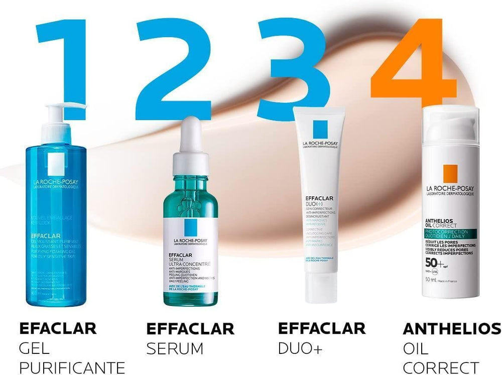 La Roche Posay Anthelios Oil Correct Cream SPF50+ Sunscreen for Oily Skin - Non-comedogenic, Broad-Spectrum UVA/UVB Protection - image 7