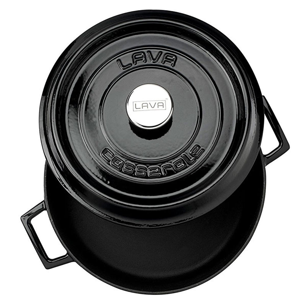 Lava Cast Iron Dutch Oven - 28cm Enameled Casserole Dish, Large Cooking Pot for Even Heat, Durable & Oven Safe Lava Cast Iron Dutch Oven - Even Heating, Durable Cookware cast iron dutch oven, enameled cast iron pot, round casserole dish, large cooking pot, durable cookware, oven safe pot, stovetop pot, even heat distribution cookware, Lava cast iron, 28 cm cast iron pot, cast iron pot, enameled pot, casserole dish, dutch oven, Lava, cookware, kitchenware, cooking, baking, simmering, roasting, stewing, famil