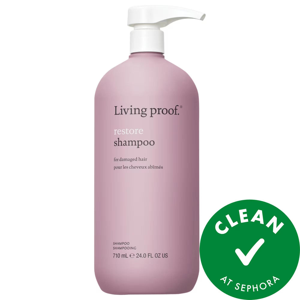 Restore Repairing Shampoo by Drunk Elephant - Strengthening, Color Safe, Cruelty-Free Hair Care for Damaged Hair Restore Repairing Shampoo - Strengthening & Color Safe repairing shampoo, color safe shampoo, cruelty-free hair care, clean beauty shampoo, Sili-CLONE™ HairTech, strengthening shampoo, damage repair hair products, hair repair, hair strengthening, healthy hair, clean at sephora, cruelty-free beauty, color-treated hair, damaged hair, hair care, shampoo, conditioner, hair products