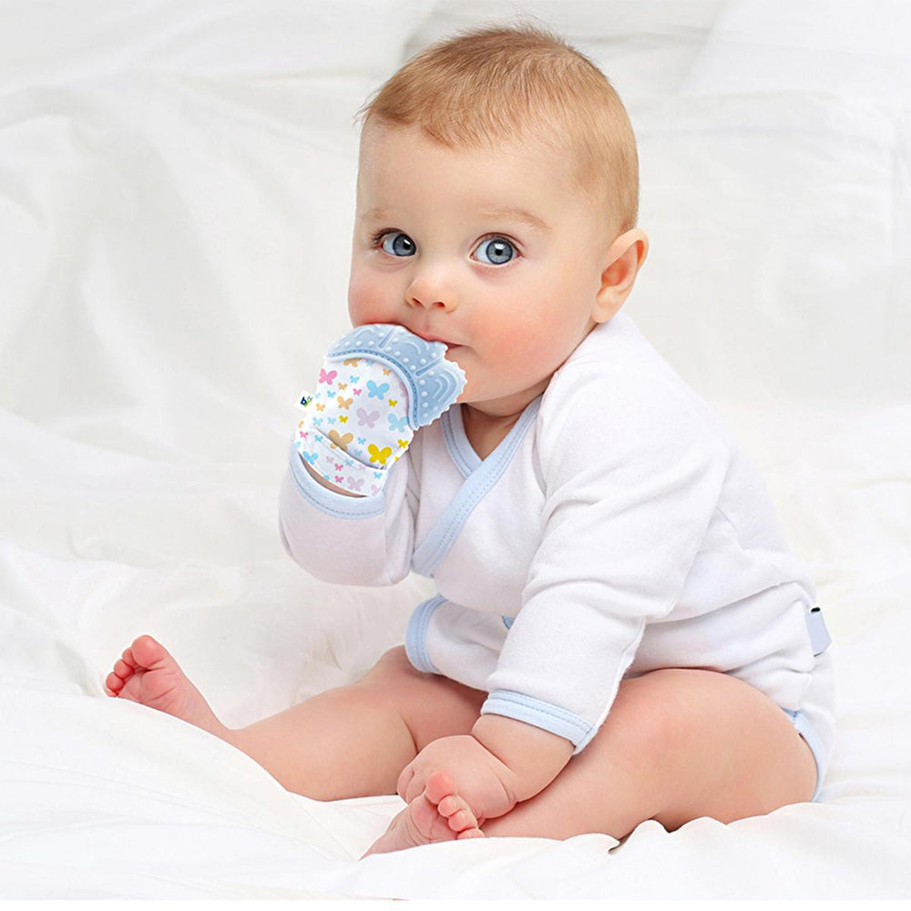 Babyjem Baby Teething Glove - Soft Teething Relief for Infants, Comfortable Hand Teether with Textured Surface - view 6