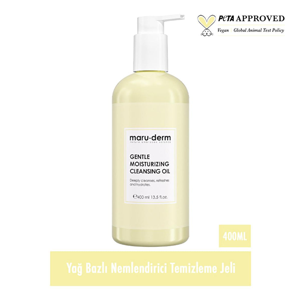 Maruderm Cleansing Oil - Gentle Makeup Remover & Skincare for All Skin Types, SLS & SLES Free, 13.53 fl oz - view 2