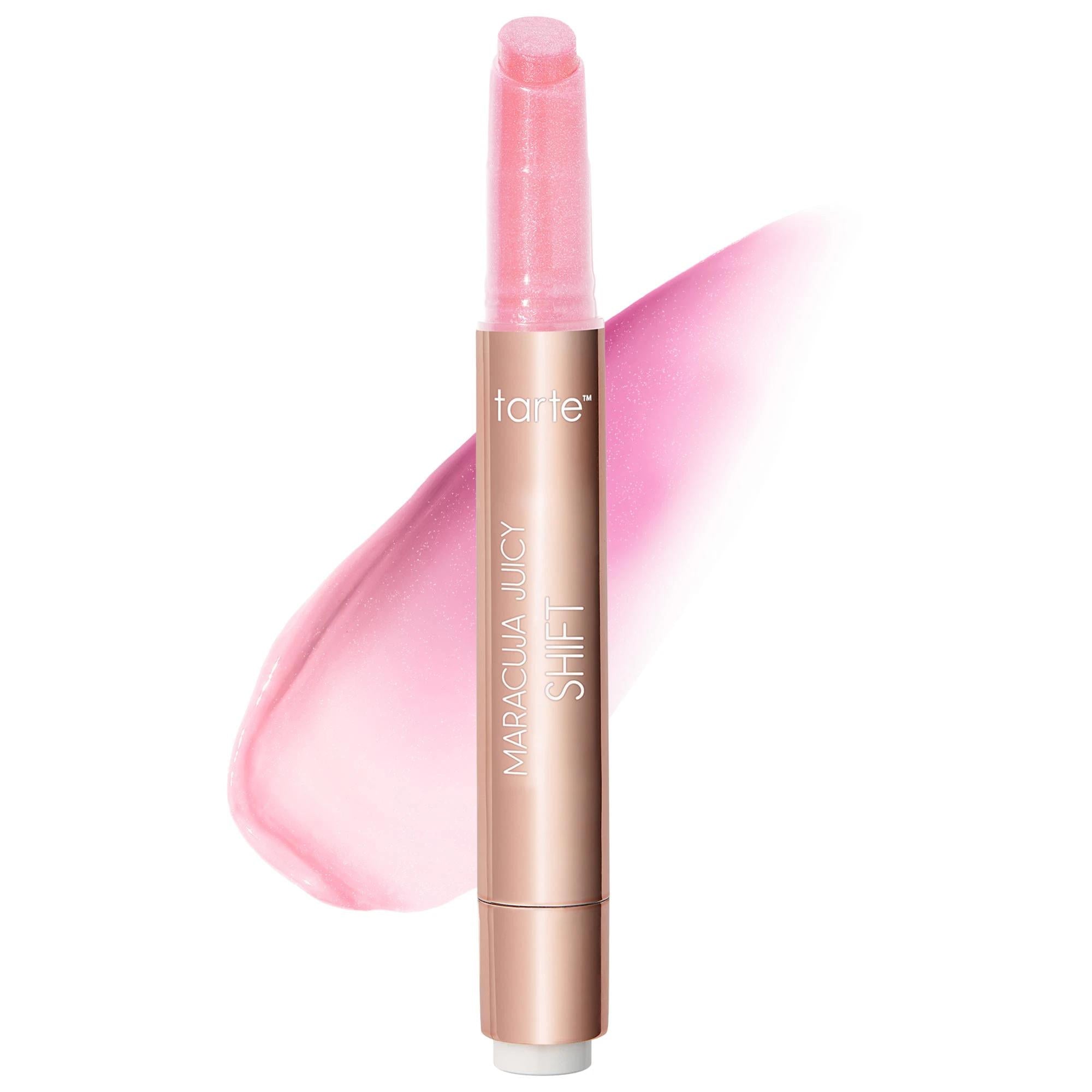 Tarte Maracuja Juicy Lip Plump Shift: pH Color-Shifting, Hydrating Lip Balm & Plumper with Hyaluronic Acid & Maracuja Oil for Fuller, Smoother Lips Tarte Maracuja Lip Balm: pH Color Shift & Plumping Hydration maracuja juicy lip plump shift, pH lip balm, plumping lip gloss, hyaluronic acid lip balm, vegan lip balm, color-shifting lip balm, hydrating lip treatment, maracuja oil lip balm, lip balm, lip plumper, lip gloss, hydrating lip balm, personalized lip color, vegan beauty, gluten-free beauty, lip care, m
