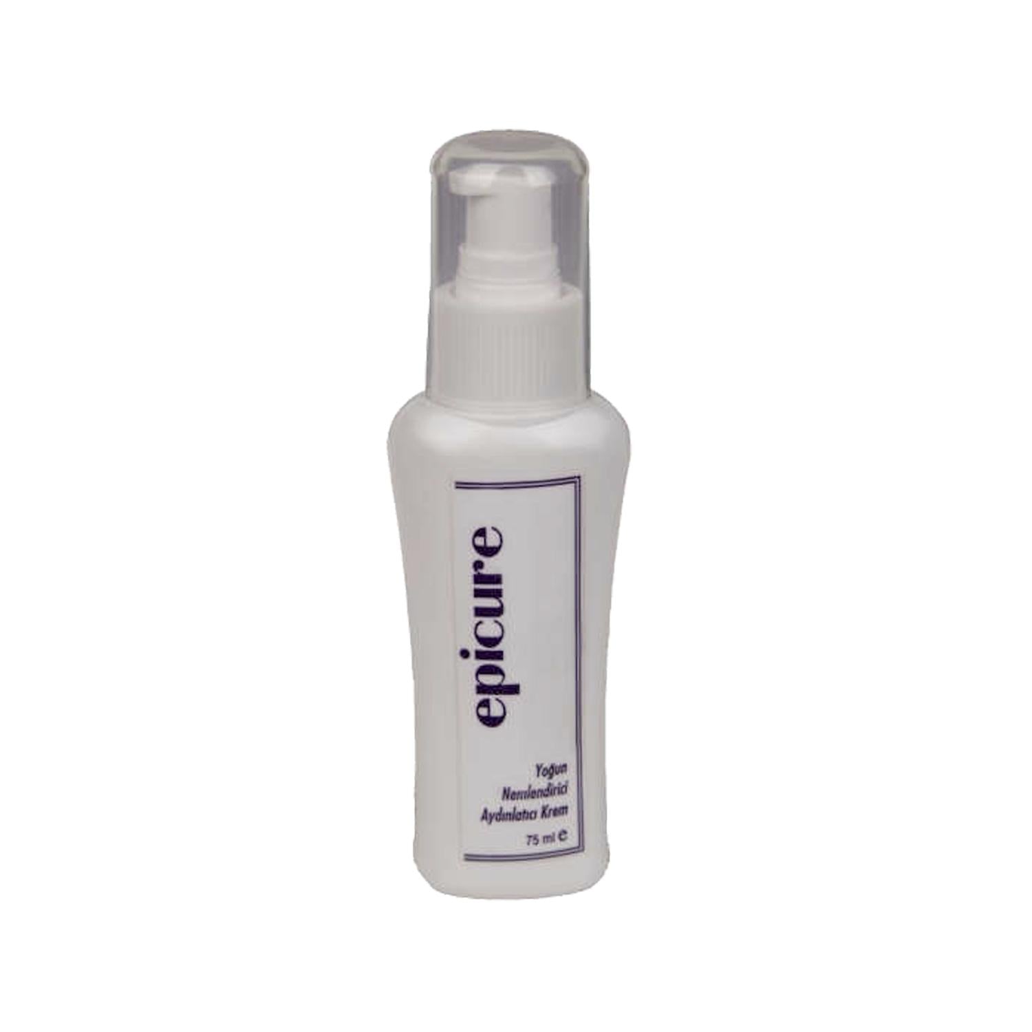 Epicure Moisturizing Cream, Brightening Effect - 75ml, Intense Hydration for All Skin Types Epicure Moisturizing Cream for Hydrated, Radiant Skin moisturizing cream, brightening cream, Epicure skincare, intense hydration, skincare products, hydration, skin brightening, skincare routine, face cream, radiant skin, healthy skin, dry skin, sensitive skin
