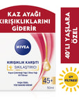 Nivea Anti-Wrinkle Face Cream for Mature Skin - Firming, UV Protection, 1.69 fl oz - view 3