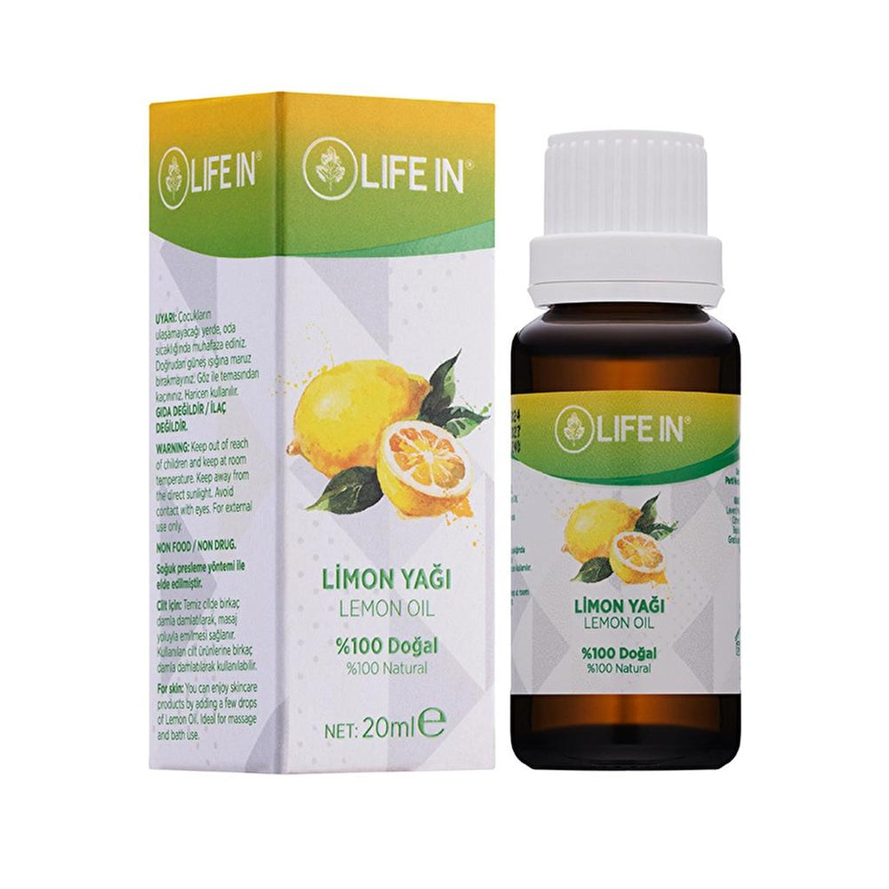 Life In Lemon Essential Oil for Brightening & Care 20 ml